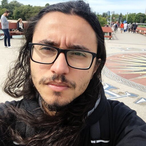 uma foto do meu rosto